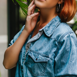 Camisa vaquera mujer